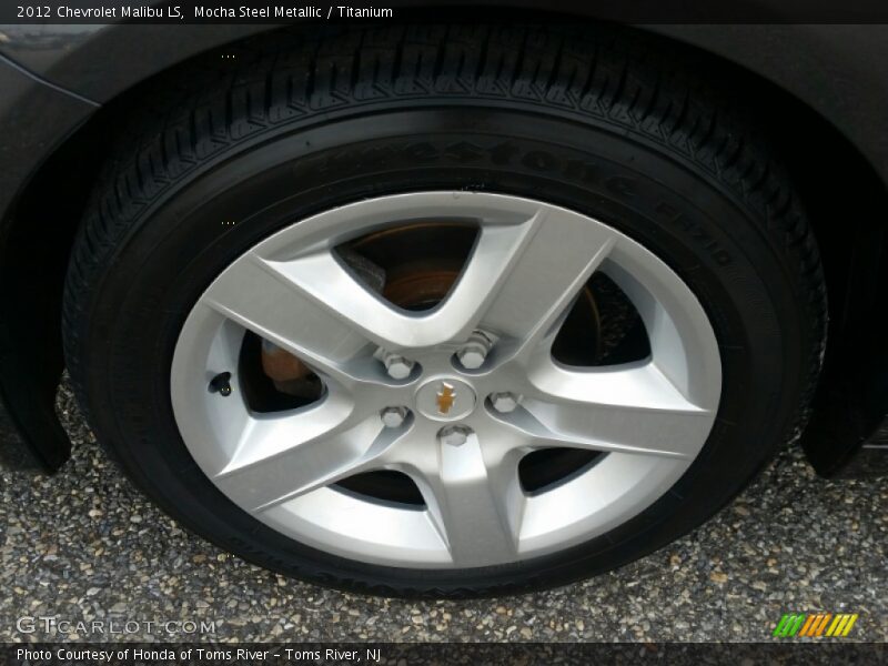 Mocha Steel Metallic / Titanium 2012 Chevrolet Malibu LS