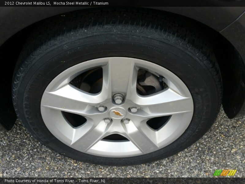 Mocha Steel Metallic / Titanium 2012 Chevrolet Malibu LS