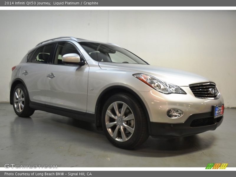 Liquid Platinum / Graphite 2014 Infiniti QX50 Journey