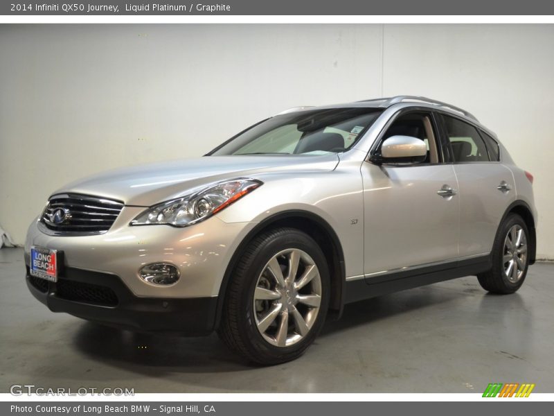 Liquid Platinum / Graphite 2014 Infiniti QX50 Journey