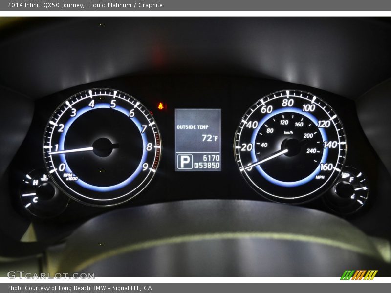  2014 QX50 Journey Journey Gauges