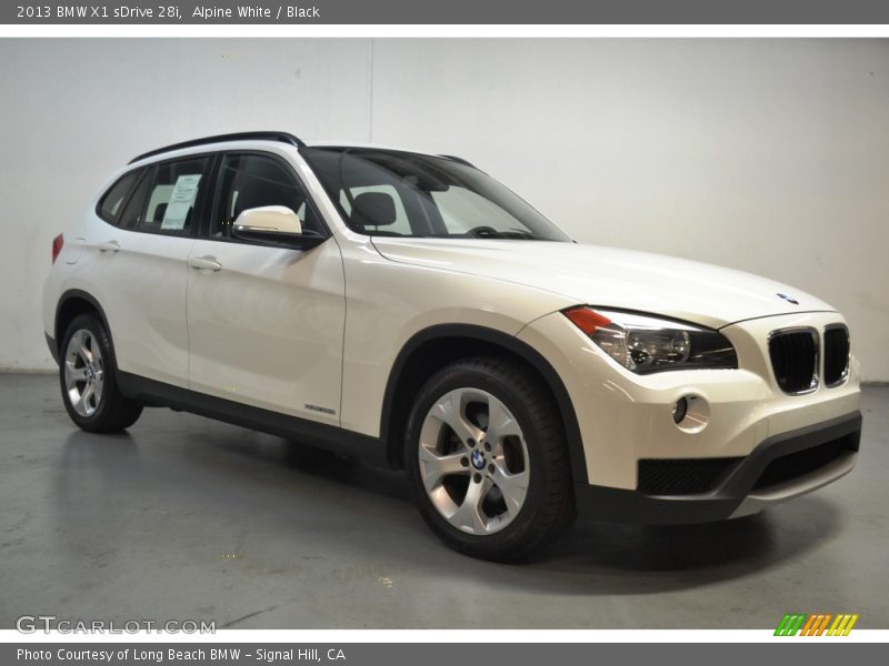 Alpine White / Black 2013 BMW X1 sDrive 28i