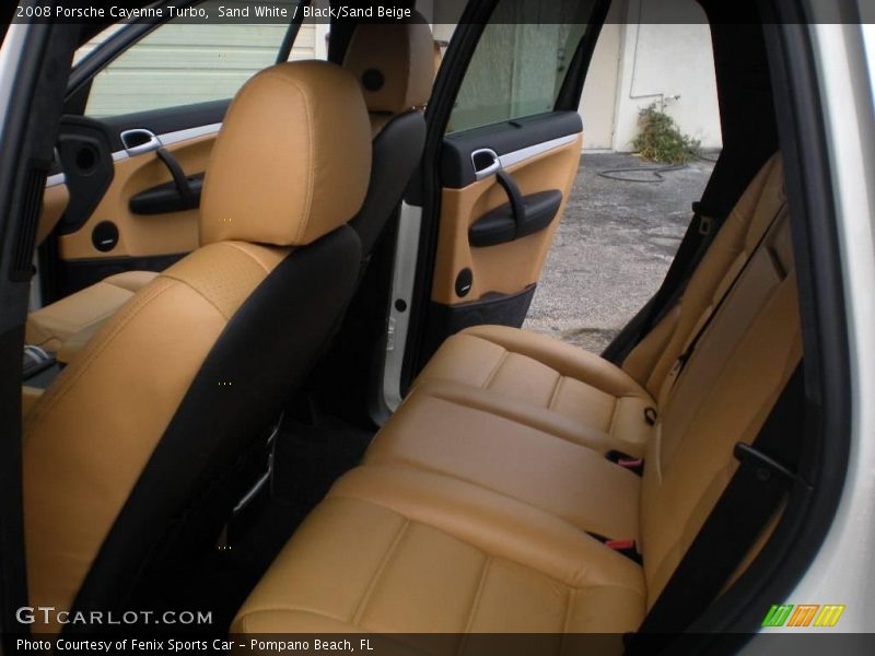  2008 Cayenne Turbo Black/Sand Beige Interior