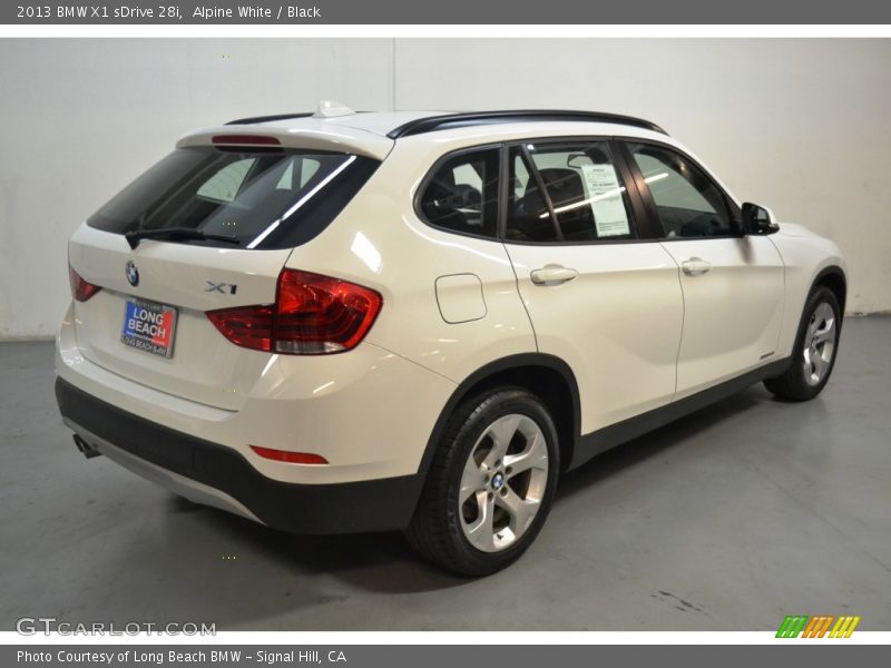 Alpine White / Black 2013 BMW X1 sDrive 28i