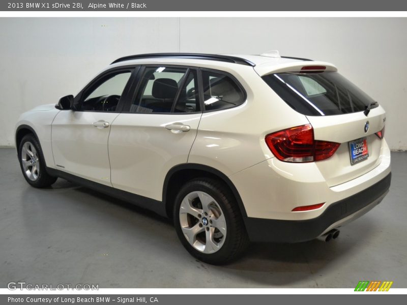 Alpine White / Black 2013 BMW X1 sDrive 28i
