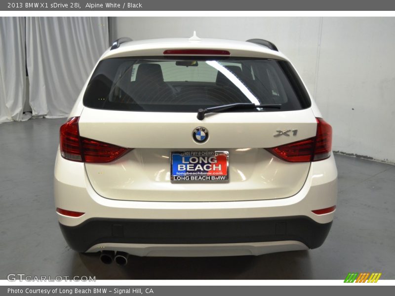 Alpine White / Black 2013 BMW X1 sDrive 28i