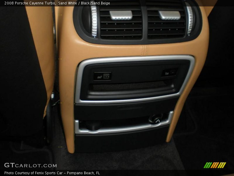 Sand White / Black/Sand Beige 2008 Porsche Cayenne Turbo
