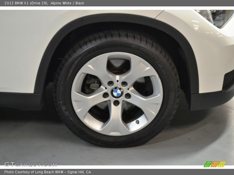 Alpine White / Black 2013 BMW X1 sDrive 28i