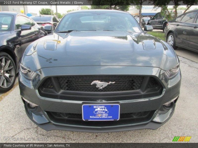 Guard Metallic / Ebony 2015 Ford Mustang GT Coupe