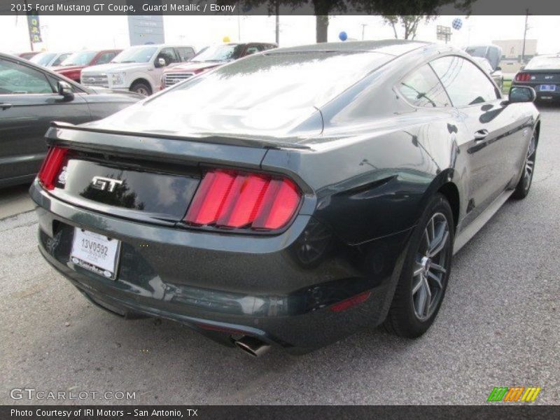 Guard Metallic / Ebony 2015 Ford Mustang GT Coupe