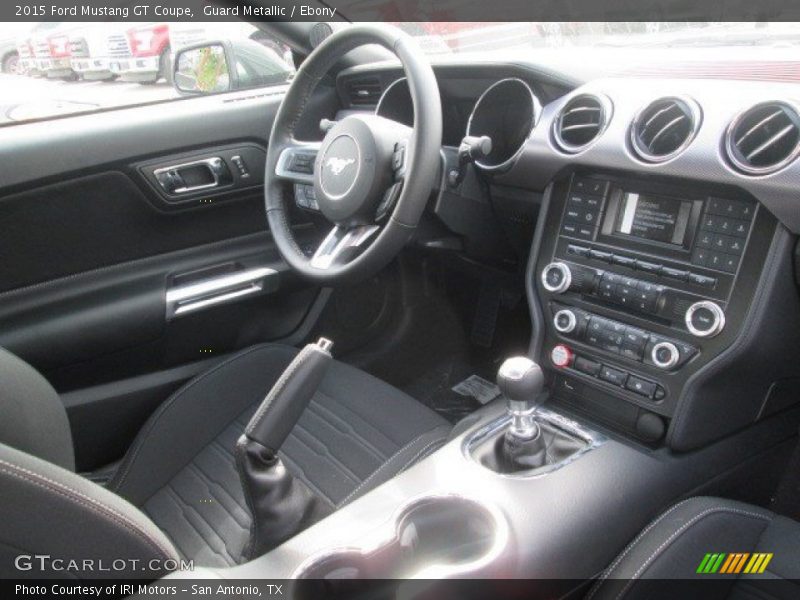 Guard Metallic / Ebony 2015 Ford Mustang GT Coupe