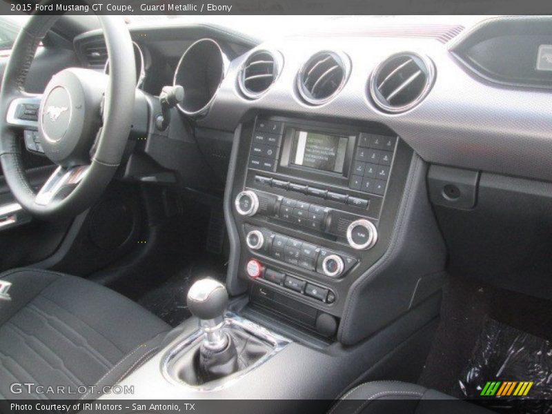 Guard Metallic / Ebony 2015 Ford Mustang GT Coupe