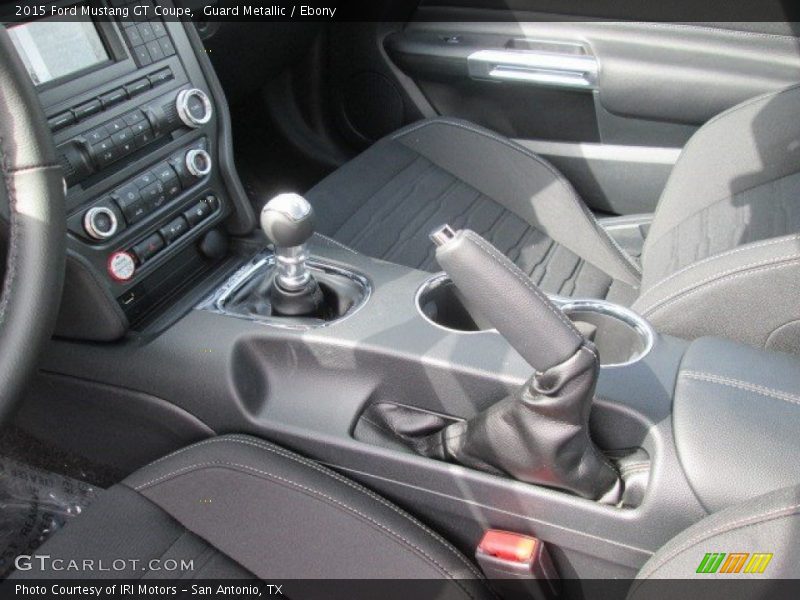 Guard Metallic / Ebony 2015 Ford Mustang GT Coupe