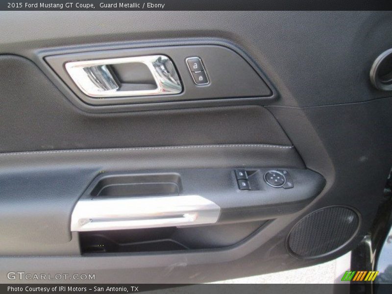Guard Metallic / Ebony 2015 Ford Mustang GT Coupe