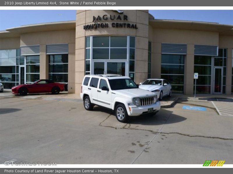 Stone White / Pastel Pebble Beige 2010 Jeep Liberty Limited 4x4