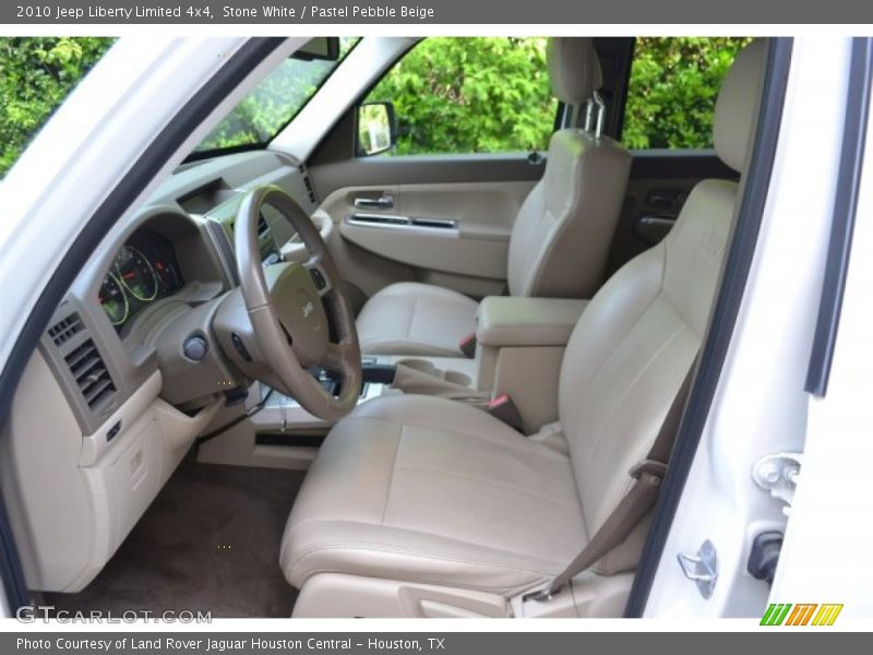 Stone White / Pastel Pebble Beige 2010 Jeep Liberty Limited 4x4