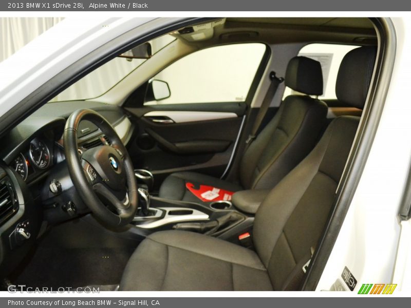 Alpine White / Black 2013 BMW X1 sDrive 28i