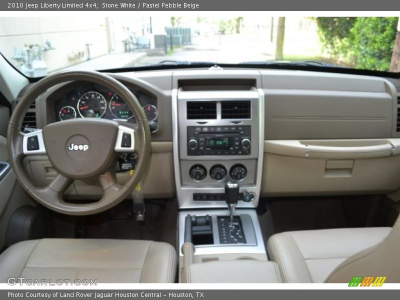 Stone White / Pastel Pebble Beige 2010 Jeep Liberty Limited 4x4