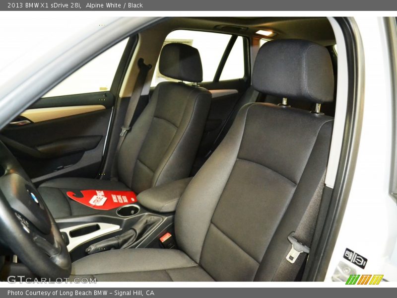 Alpine White / Black 2013 BMW X1 sDrive 28i