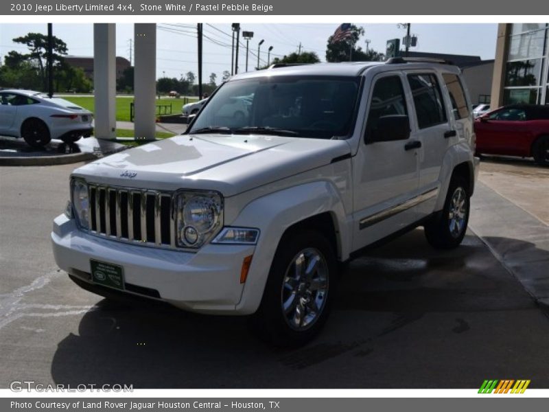 Stone White / Pastel Pebble Beige 2010 Jeep Liberty Limited 4x4