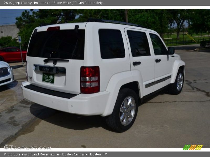 Stone White / Pastel Pebble Beige 2010 Jeep Liberty Limited 4x4