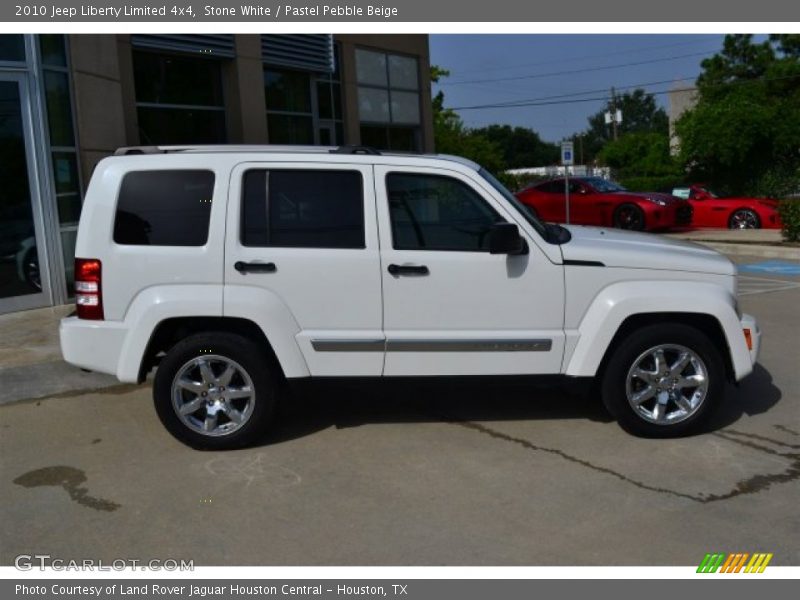 Stone White / Pastel Pebble Beige 2010 Jeep Liberty Limited 4x4