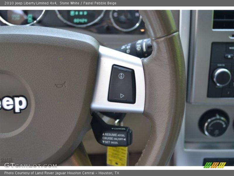 Stone White / Pastel Pebble Beige 2010 Jeep Liberty Limited 4x4