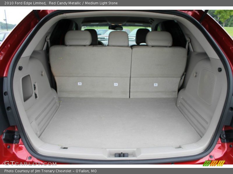 Red Candy Metallic / Medium Light Stone 2010 Ford Edge Limited