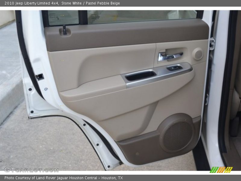 Stone White / Pastel Pebble Beige 2010 Jeep Liberty Limited 4x4