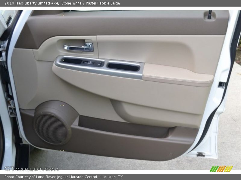 Stone White / Pastel Pebble Beige 2010 Jeep Liberty Limited 4x4