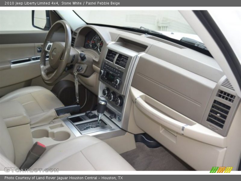 Stone White / Pastel Pebble Beige 2010 Jeep Liberty Limited 4x4
