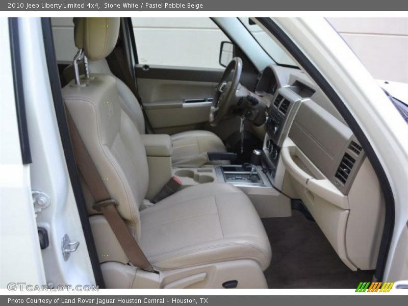 Stone White / Pastel Pebble Beige 2010 Jeep Liberty Limited 4x4