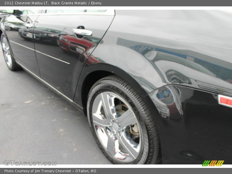 Black Granite Metallic / Ebony 2012 Chevrolet Malibu LT