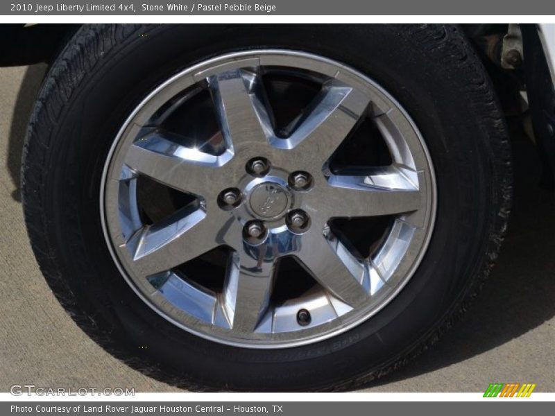 Stone White / Pastel Pebble Beige 2010 Jeep Liberty Limited 4x4