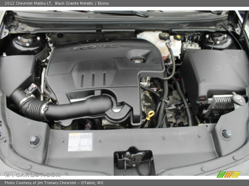 Black Granite Metallic / Ebony 2012 Chevrolet Malibu LT