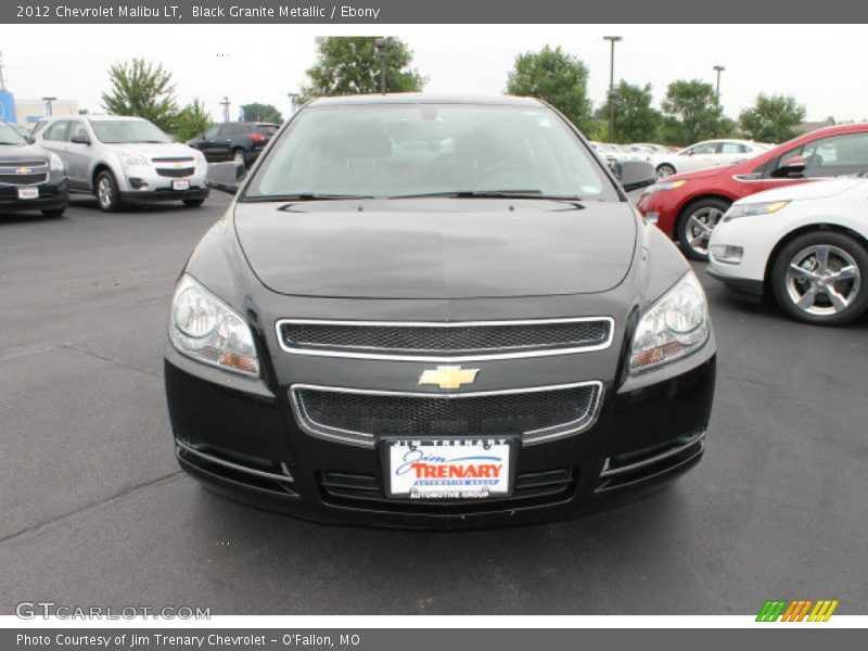 Black Granite Metallic / Ebony 2012 Chevrolet Malibu LT