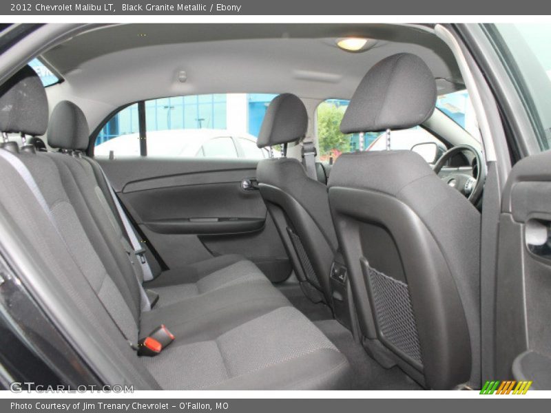 Black Granite Metallic / Ebony 2012 Chevrolet Malibu LT