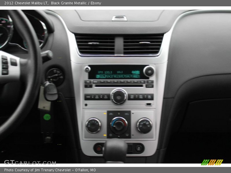 Black Granite Metallic / Ebony 2012 Chevrolet Malibu LT