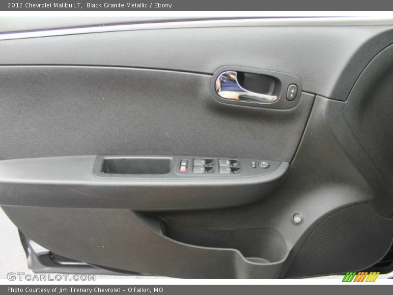 Black Granite Metallic / Ebony 2012 Chevrolet Malibu LT