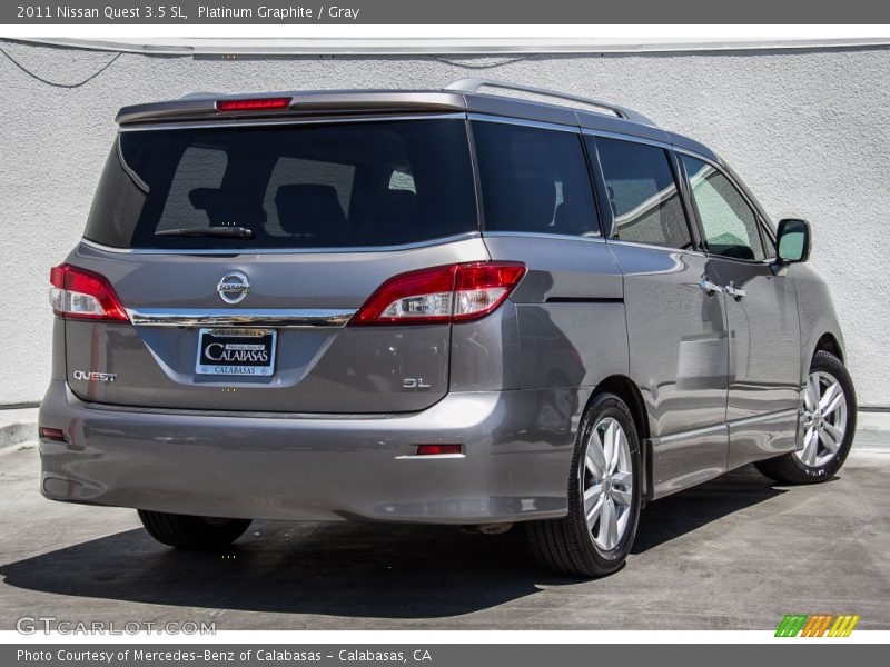 Platinum Graphite / Gray 2011 Nissan Quest 3.5 SL