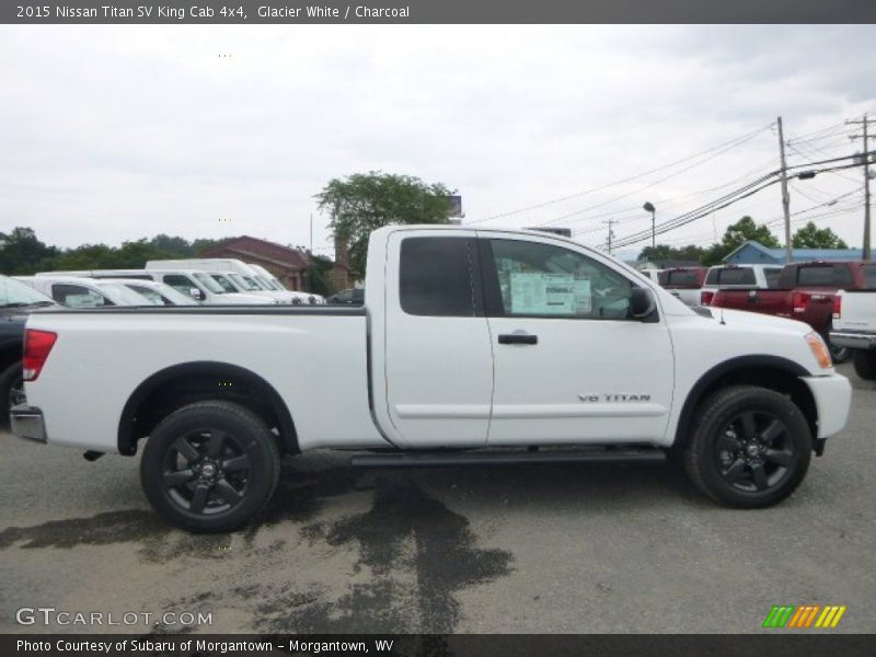  2015 Titan SV King Cab 4x4 Glacier White