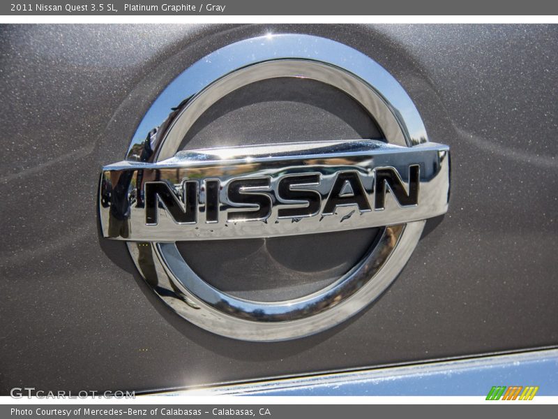 Platinum Graphite / Gray 2011 Nissan Quest 3.5 SL