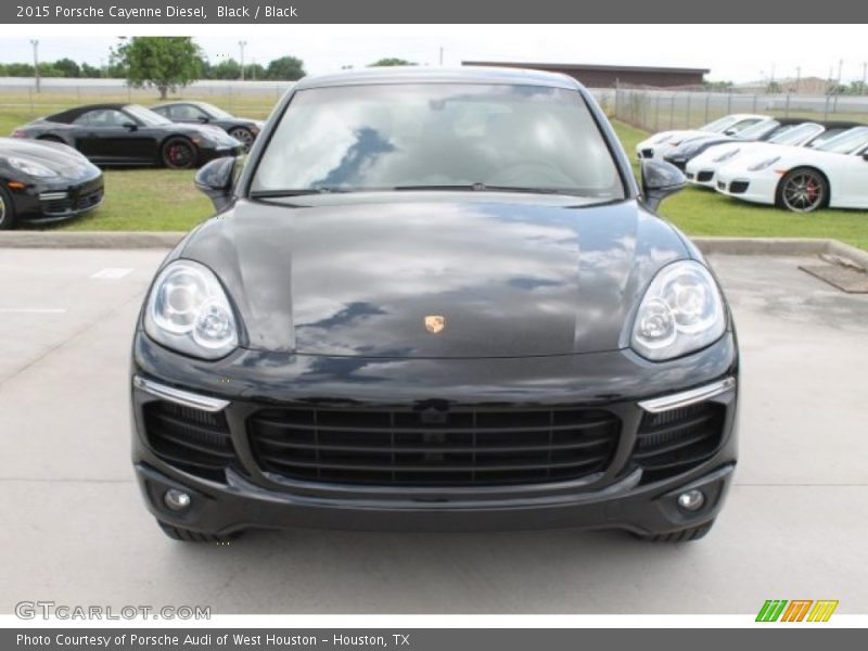 Black / Black 2015 Porsche Cayenne Diesel