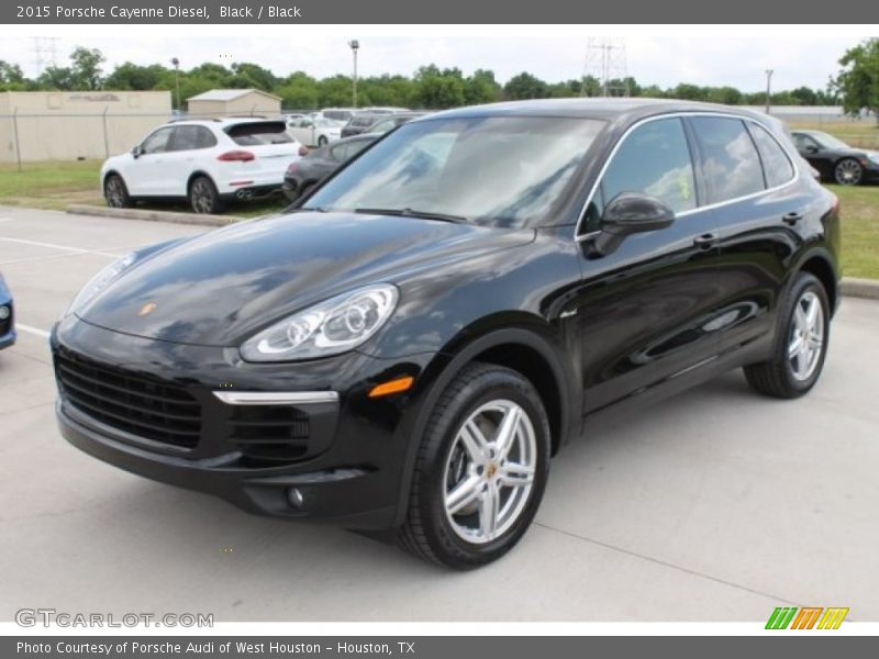 Black / Black 2015 Porsche Cayenne Diesel