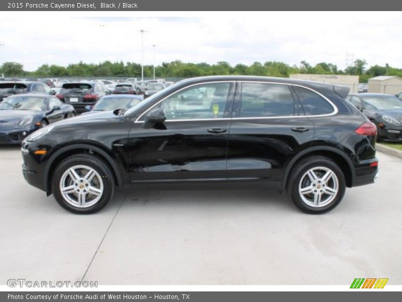  2015 Cayenne Diesel Black