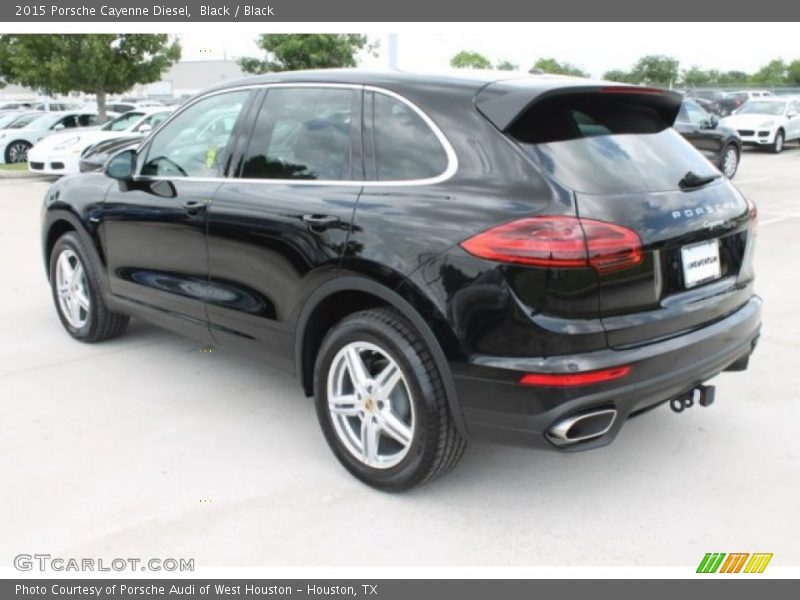 Black / Black 2015 Porsche Cayenne Diesel
