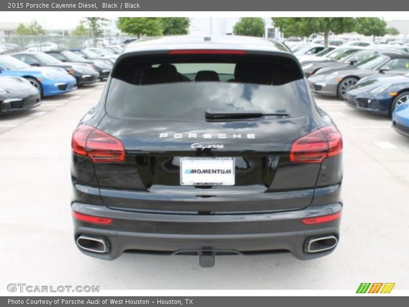 Black / Black 2015 Porsche Cayenne Diesel