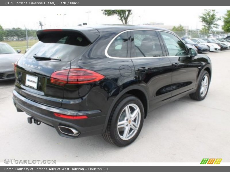 Black / Black 2015 Porsche Cayenne Diesel