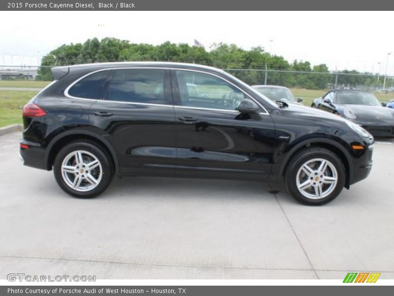 Black / Black 2015 Porsche Cayenne Diesel
