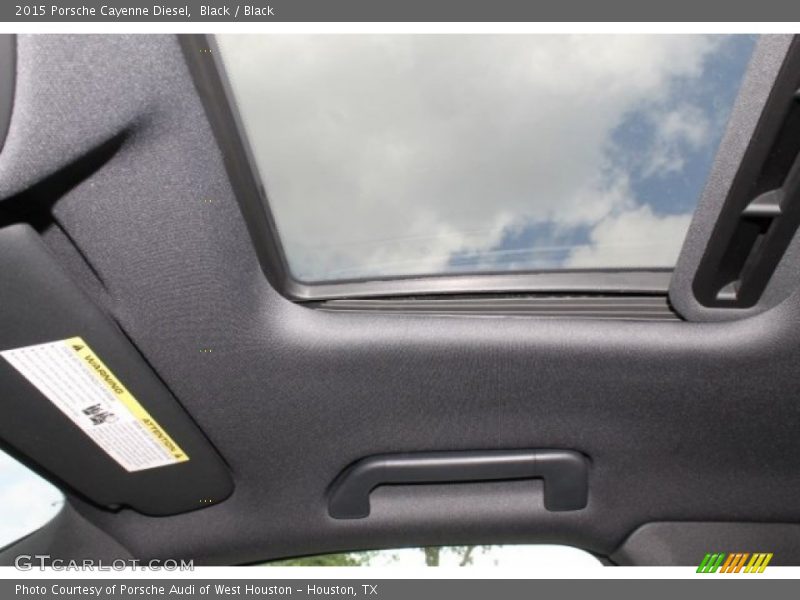 Black / Black 2015 Porsche Cayenne Diesel